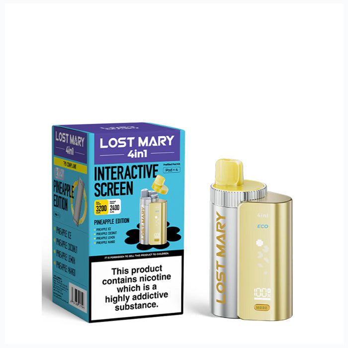 Lost Mary 4-1 Pod Kit - Pineapple Edition