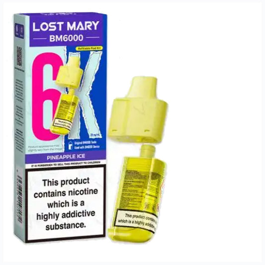 Pineapple Ice Lost Mary BM6000 Refill Pod