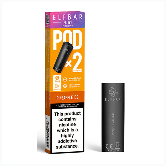 Pineapple Ice ELFBAR 4in1 Replacement Pods