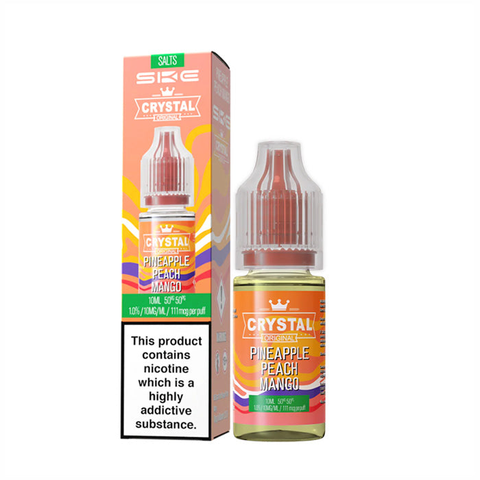 Pineapple Peach Mango SKE Crystal Nic Salts