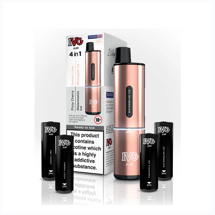 IVG Air 4in1 Pod Kit - Pink Edition