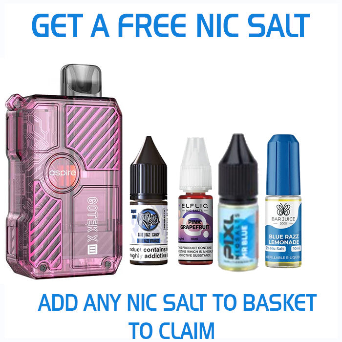 Aspire Gotek X3 Pod Kit - Pink