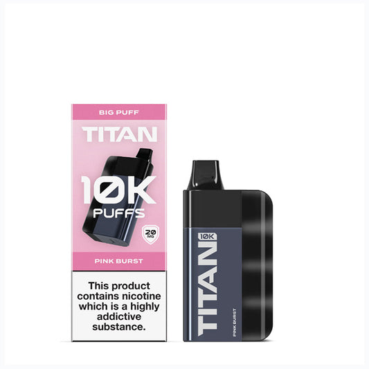 Pink Burst Titan 10k Puff Disposable