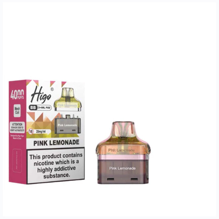 Higo BB4000 Pod - Pink Lemonade