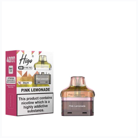 Higo BB4000 Pod - Pink Lemonade