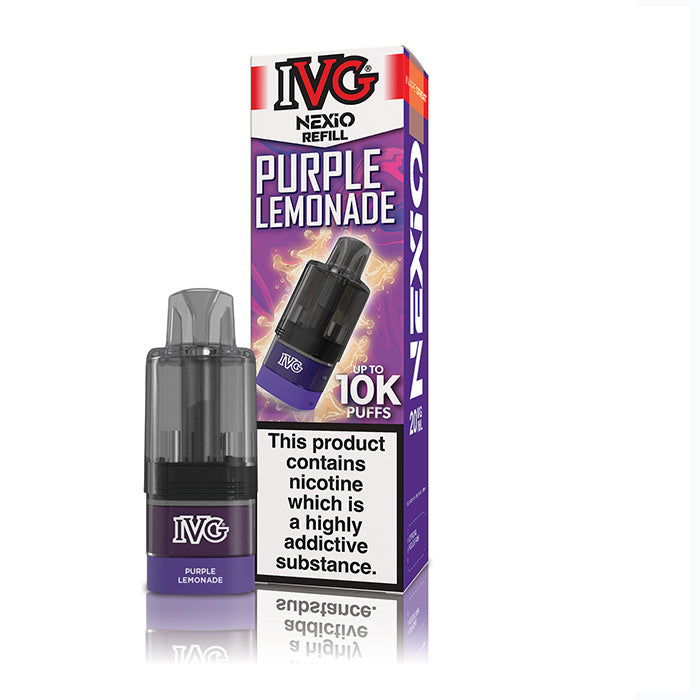 IVG Nexio 10K Refill Pods Purple Lemonade