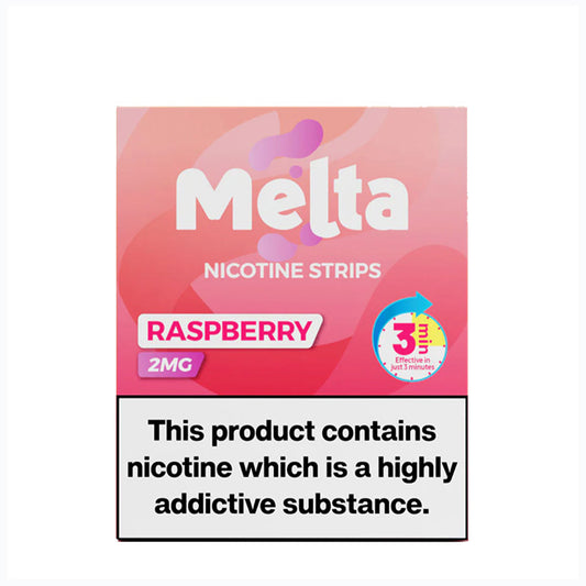 Raspberry Melta Nicotine Strips