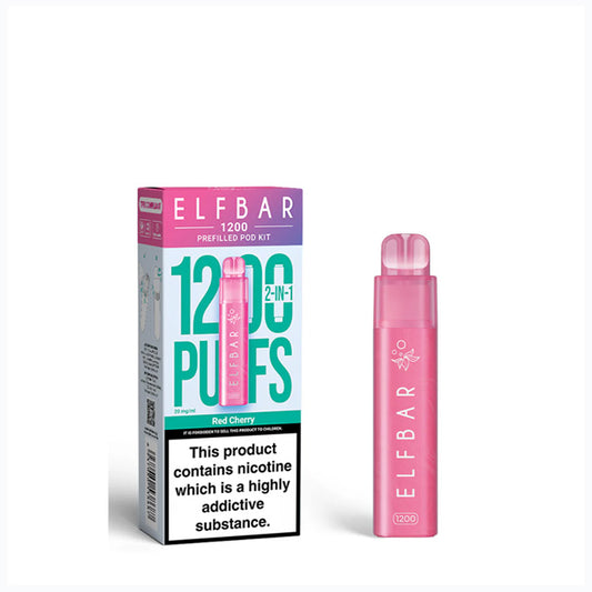 Red Cherry Elfbar 1200 Puff Disposable