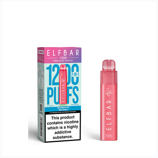 Red Edition Elfbar 1200 Puff Disposable