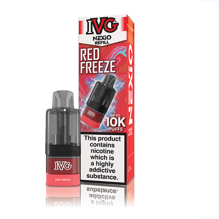 IVG Nexio 10K Refill Pods Red Freeze