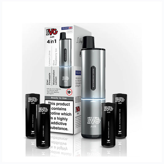 IVG Air 4in1 Pod Kit - Silver Edition