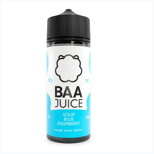 Sour Blue Raspberry Baa Juice 100ml Shortfill
