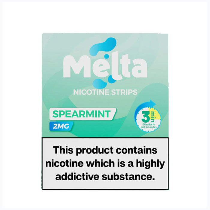 Spearmint Melta Nicotine Strips