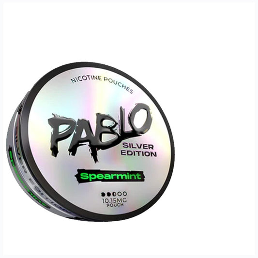 Spearmint Pablo Silver Edition Nicotine Pouches