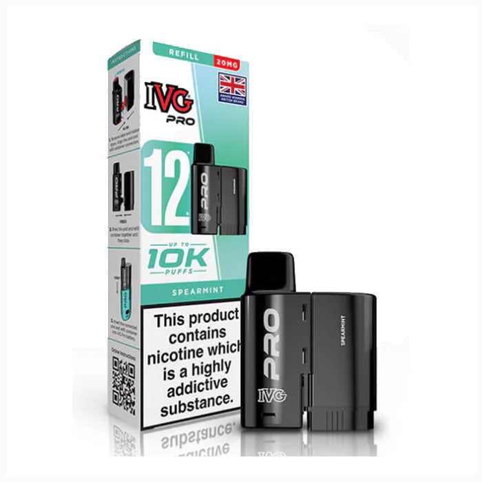 IVG PRO 12 Refill Pods - Spearmint