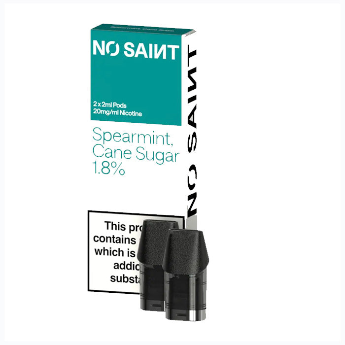 Spearmint Cane Sugar No Saints Refill Pods