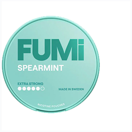 Fumi Nicotine Pouches - Spearmint Extra Strong 11mg