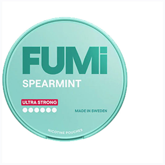 Fumi Nicotine Pouches - Spearmint Ultra Strong 15mg