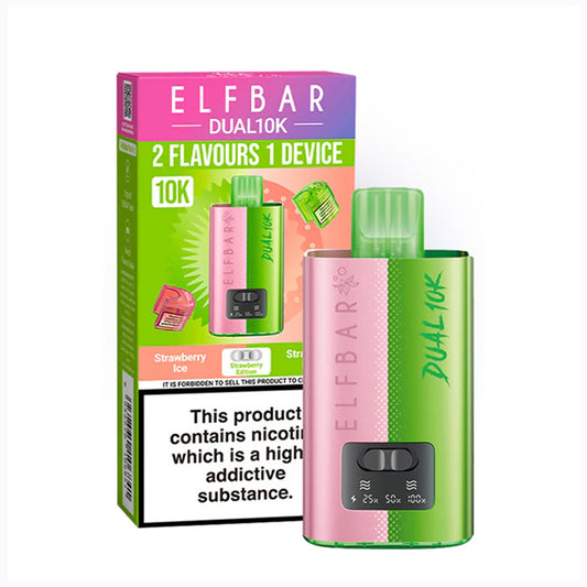 Strawberry Edition Elfbar Dual 10K Vape Kit