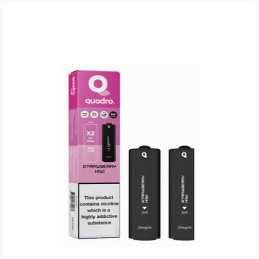 Strawberry Kiwi Quadro Replacement Pods