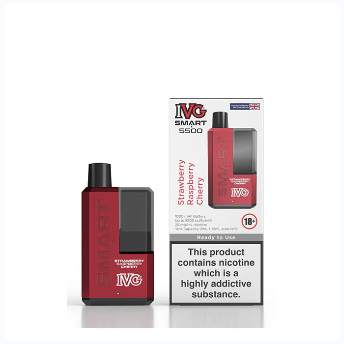 Strawberry Raspberry Cherry - IVG 5500 Smart Disposable