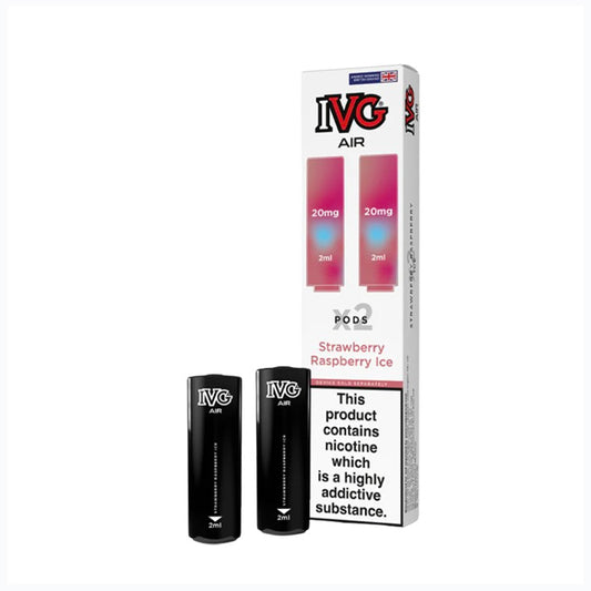 IVG Air Replacement Pods -Strawberry Raspberry Ice