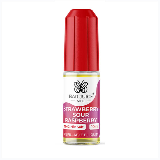 Strawberry Sour Raspberry Bar Juice 5000 Nic Salt