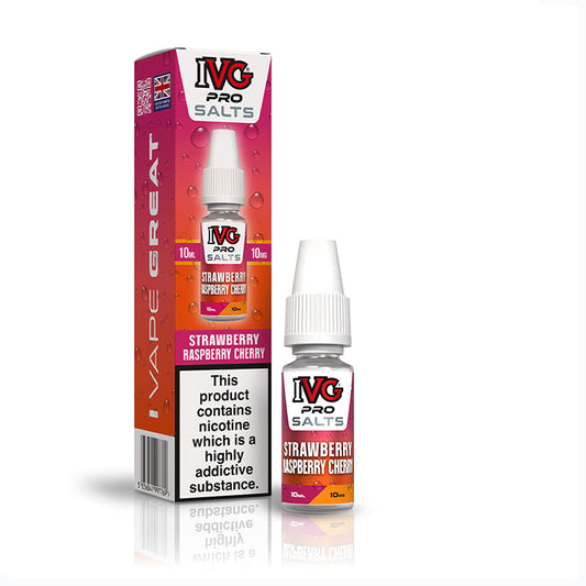 IVG Pro Salts Strawberry Raspberry Cherry