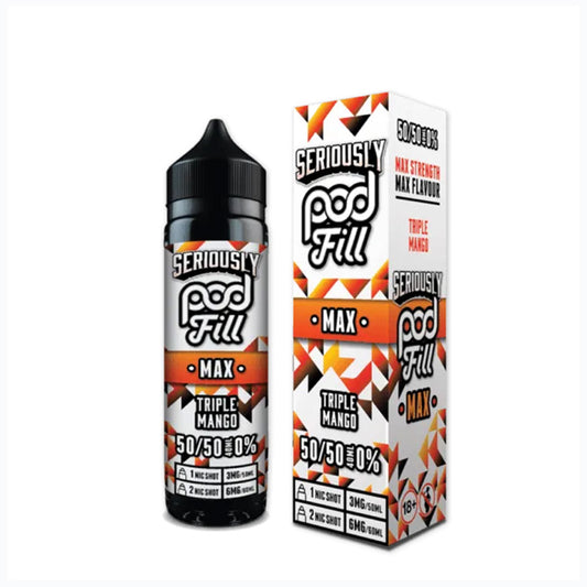 Triple Mango Seriously Pod-Fill Max 50ml