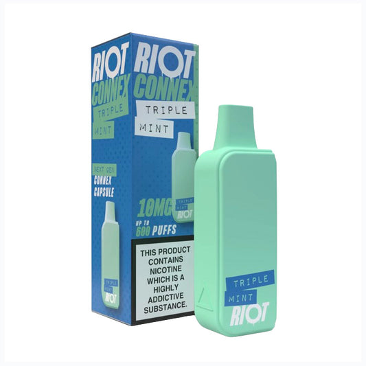 Triple Mint Riot Connex Pre-Filled Pods