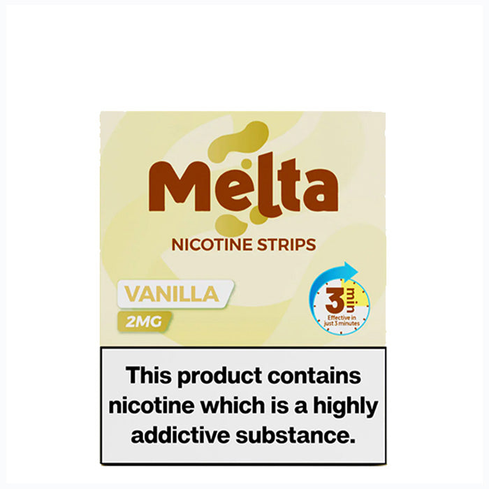 Vanilla Melta Nicotine Strips