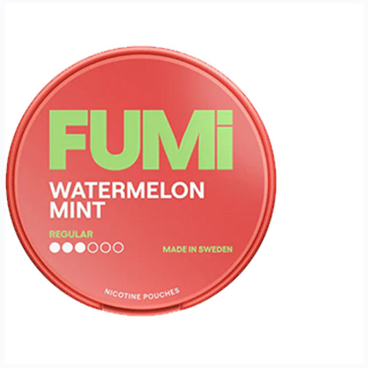 Fumi Nicotine Pouches - Watermelon Mint Regular 4mg
