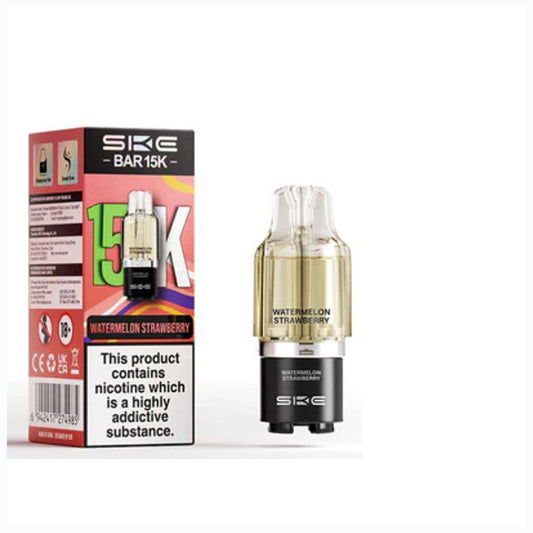 SKE Bar 15K Prefilled Pod Watermelon Strawberry