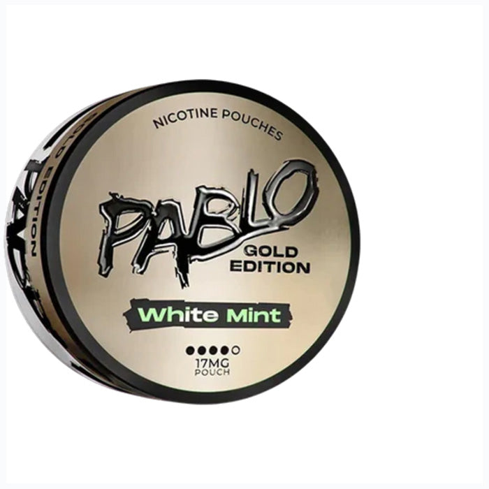 White Mint Pablo Gold Edition Nicotine Pouches