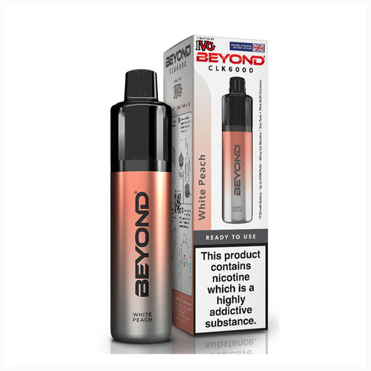 IVG Beyond 6000 Disposable - White Peach