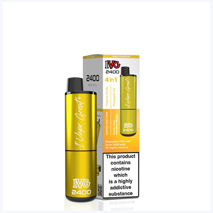 Yellow Edition IVG 2400 puffs