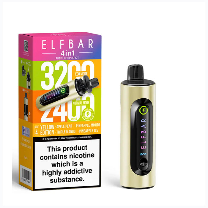 Yellow Edition ELFBAR 4in1 Pod Kit