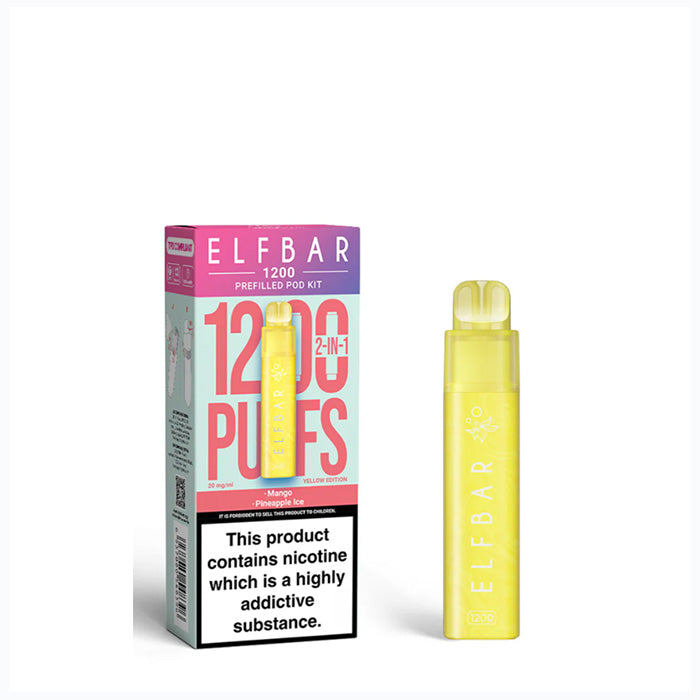 Yellow Edition Elfbar 1200 Puff Disposable